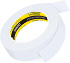 EVA Single-Sided Adhesive White Foam Tape, Single-Sided Sealing Strip Foam Pad Sponge Tape Window Weatherproof, Self-Adhesive Insulation Sealing Tape (White) 1.2inX9.84FT