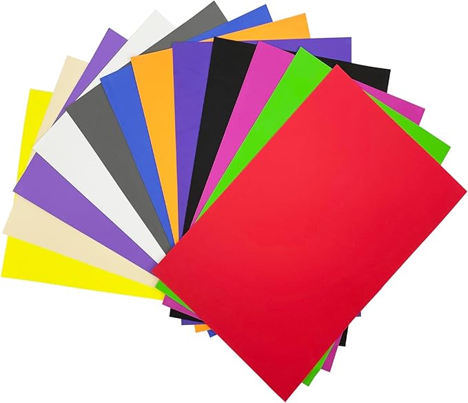 20 PCS EVA Foam Sheets DIY Handcraft Materials 1mm Thick 15.7 x 11.8 Inches Pink EVA Foam Papers for Arts and Crafts