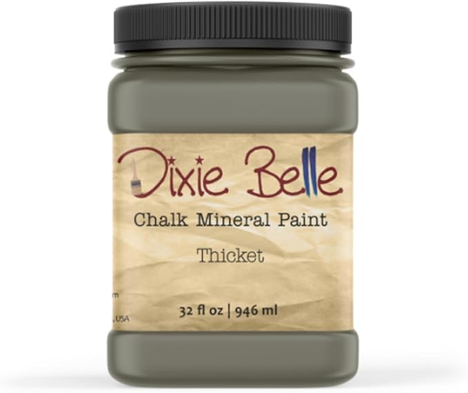 Dixie Belle Paint Company Chalk Finish Furniture Paint – Thicket (32oz) – Matte Chic Chalk Mineral DIY Furniture Paint