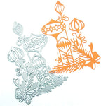 Metal Cutting Dies DIY Merry Christams Embossing Stencil Template Scrapbooking Card Making Mold Photo Album Arts Crafts Tools (Christmas ornament-12.7x8cm)