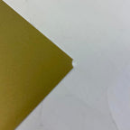 Blank Metal Plates for Laser Engraving - 4 Pack | Aluminum Sheets 0.020" Thick | CO2, Diode, Fiber Laser Compatible | Multiple Sizes & Colors (Gold (engraves black), 1x2 inch)