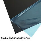 3 Pack 5052 Aluminum Sheet Metal 12 x 12 x 1/16 (0.06") Inch, 1.5 MM Thin Anodized Aluminum Metal Plates Aluminum Metal Sheets, Black Laser Engraving Blanks for Crafting Printing