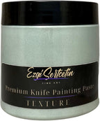 Premium Palette Knife Painting Paste|Texture Paste|Authentic Bright Colors|Ready to Use|Easy to Apply| 6oz (Azurra Vista)