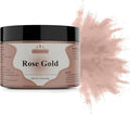 Mica Powder - 100g Mica Powder for Epoxy Resin - Metallic Color Pigment for Resin, Soap, Bath Bombs, Eye Shadow, Nails, DIY Crafting Projects etc. (Rose Gold)