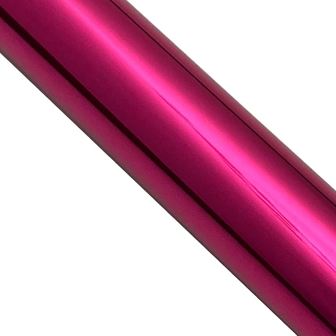 Coolprints Foil for Laminator and Laser Printer, Foil for Toner, Basic Colors, Roll of 12.6 Inches x 32.8 Feet (Pink)