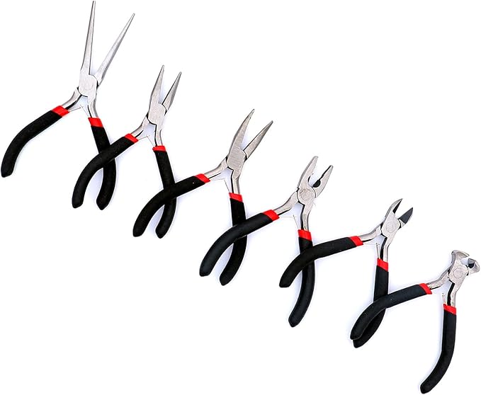 6 PCS Mini Pliers Set