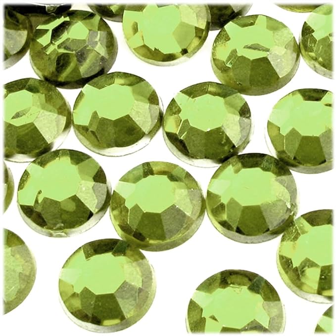 The Crafts Outlet 72pc Rhinestones Round 20mm - Flatback Devil Red Wine