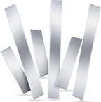 Flexible Polymer Clay Cutters 8 Inch 4 Inch Carbon Steel Blade Polymer Clay Cutting Slicing Tools for DIY Shaping Modelling Sculpturing Supplies(6 Pieces)