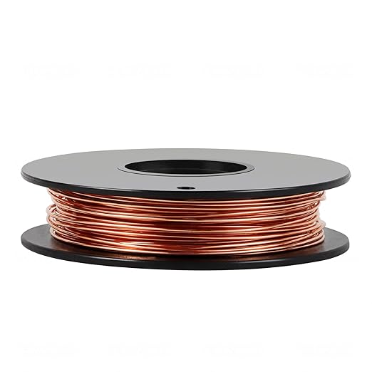16 Gauge/1.3mm 39 Feet 5 oz 99.9% Dead Soft Copper Wire for Electroculture Gardening, Jewelry Making, Beading, Science Projects, DIY Artwork, Pure Bare Copper Wire