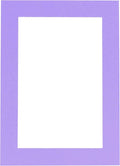 11x14 Mat for 8.5x11 Photo - Precut Light Purple Picture Matboard for Frames Measuring 11 x 14 Inches - Bevel Cut to Display Art 8.5 x 11 Inches - Acid Free ONE MAT with Backing Board & Clear Bag