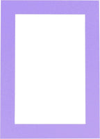 11x14 Mat for 8.5x11 Photo - Precut Light Purple Picture Matboard for Frames Measuring 11 x 14 Inches - Bevel Cut to Display Art 8.5 x 11 Inches - Acid Free ONE MAT with Backing Board & Clear Bag