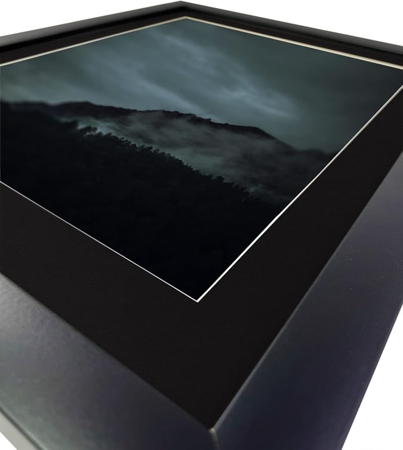 Craig Frames B221 Pre-cut Mat Board for 17x21 Print, 20x24, Smooth Black
