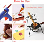 Wax Seal Sticks, Afobby 15 Pieces Glue Gun Sealing Wax Sticks for Wax Seal Stamp, Gold Wax Sealing Sticks for Wedding Invitations, Cards, Envelopes