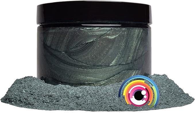 Eye Candy Pigments Premium Green Mica Powder - Green Day (50gr) - for Epoxy, Resin, Soap, Paint, Woodworking, Acrylic Pouring, Bath Bombs, Fishing Lures - DIY Arts and Crafts Additive