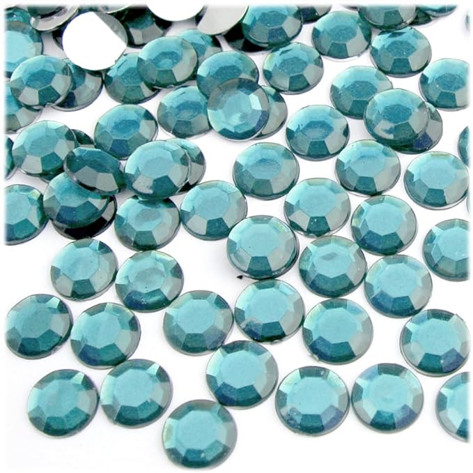 The Crafts Outlet 144pc Rhinestones Round 10mm - Pastel Assortment