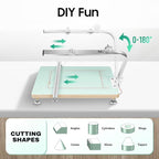 72W Electric Hot Wire Foam Cutter, Tabletop Portable Lightweight Foam Cutting Machine, Styrofoam Polystyrene Cutting Tool Set with Adjustable Dial and Temperature