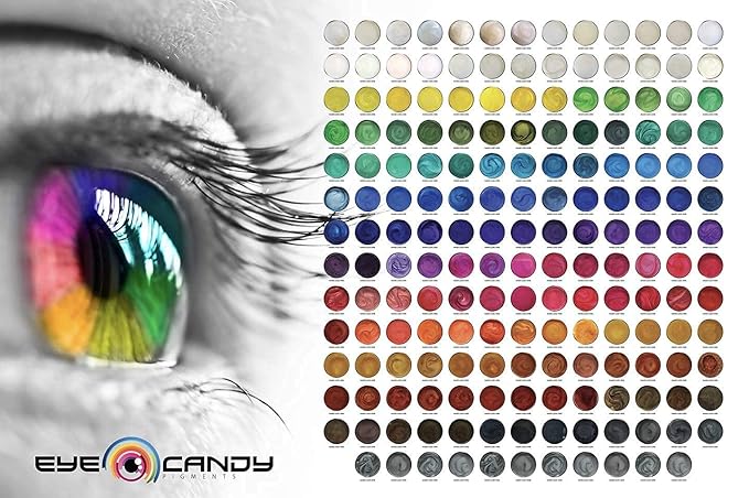 Eye Candy Premium Mica Powder Pigment “Glimmer Ghost Gold” (25g) Multipurpose DIY Arts and Crafts Additive | Woodworking, Natural Bath Bombs, Resin, Epoxy, Soap, Nail Polish (Glimmer Ghost Gold, 25G)