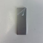 Blank Metal Plates for Laser Engraving - 4 Pack | Aluminum Sheets 0.020" Thick | CO2, Diode, Fiber Laser Compatible | Multiple Sizes & Colors (Silver (engraves black), 1.5x4 inch)