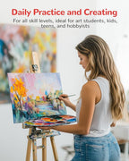 Canvas Boards for Painting 72 Pack 11x14 Inch Canvas Panels, 100% Cotton White Blank Art Supplies for Acrylics Oil Watercolor Tempera Paints