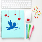 Ant Smart Adhesive Permanent Vinyl Compatible with Cricut Explore and Maker Series Without Cutting Mats, Create DIY Projects, Decals, Stickers & More (Blue, 13inch x 30ft)