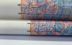 Moohue 14 ct Counted Cross Stitch Kits for Adults Flowers Cross Stitch Patterns Stamped Printed Cross Stitch Kits (Flowers 3)