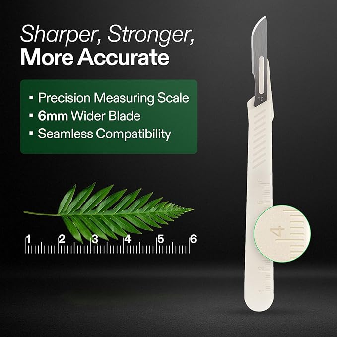 VIVOSUN #10 High-Carbon Steel Blades for Cutting Plants and Propagation