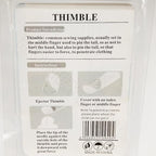 HONEYSEW Soft Comfort Thimble Two Size for Choose (Small Size)