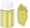 uxcell 10g/0.35oz Cosmetic Grade Mica Powder, 600 Mesh Mica Powder Natural Resin Epoxy Pigment Powders for Casting Resin, Candle Dye, DIY Nail Polish and Lip Gloss, Lemon Yellow