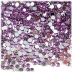 The Crafts Outlet 1,440pc Rhinestones Round 3mm (10ss) Flatback Ruby Red