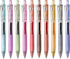 WRITECH Retractable Gel Pens Quick Dry Ink Pens 0.5mm Bullet Multicolor For Journaling, Drawing, Doodling, and Notetaking (Multicolor)