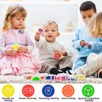 GOLDGE 24 Pcs Balance IQ Maze Game Toy Set - Mini 3D Brain Maze Puzzle Cubes in a Box. Fun Party Favor Games and Ideal Prizes for Kids and Adults (24 Pcs)