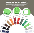 DOITEM Zipper Repair Kit - 5# Zipper Pull Rescue Kit for Clothing, Jackets, Purses, Luggage, Backpacks