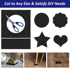 Foam Padding Sheets with Adhesive Backing - 1/2" Thick Self Stick Neoprene Insulation Foam,1/2 Inch Thick X 4 Inch Long X 4 Inch Wide - 4Pcs
