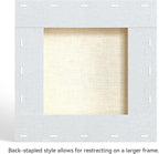 PHOENIX 8x8 Inch 6 Pack Artist Canvas - Small Square Stretched Canvases for Painting - 3/4 Inch Profile, 100% Cotton 11 Oz. Gesso Primed White Blank Professional Canvas Oil & Acrylic Paints