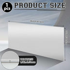 1 Pack 5052 Aluminum Sheet Metal 12" x 36" Aluminum Plate 1/8 (0.125'') Inch Thickness Rectangle Metal Panels for Industry Crafting Handcraft DIY Projects