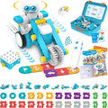 WhalesBot B3 Pro 24-in-1 STEM Card & Pen Coding Robot Kit for Kids, 99-Piece Educational Building Set with Interactive Storytelling, Ideal Toy Gift for Boys & Girls Ages 4-6