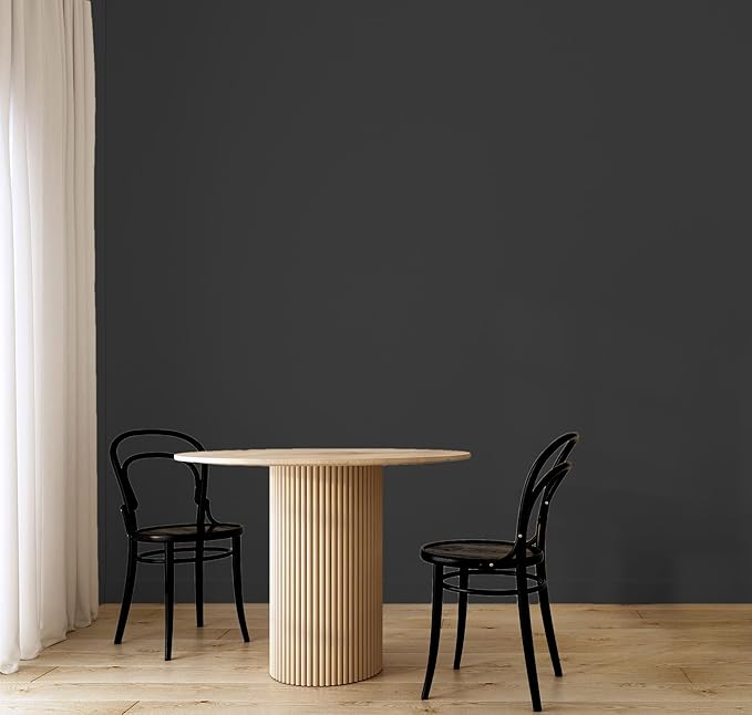 EVOLVE Paint & Primer: Environment-friendly, Low Sheen with One-coat Coverage for Interior & Exterior surfaces (Black Iron, 5-Gallon)