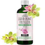 Liquid Orchid Fertilizer Concentrate 3-1-2 with Micronutrients Orchid Care Made Easy (8 OZ)