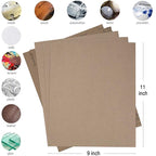 9x11 inch 5 Sheets Sandpaper, Wet or Dry 15000 High Grit Extra Fine Sand Paper, Silicon Carbide Waterproof Abrasive Pads for Automotive Sanding, Wood Turing Finishing, Metal Furniture Polishing