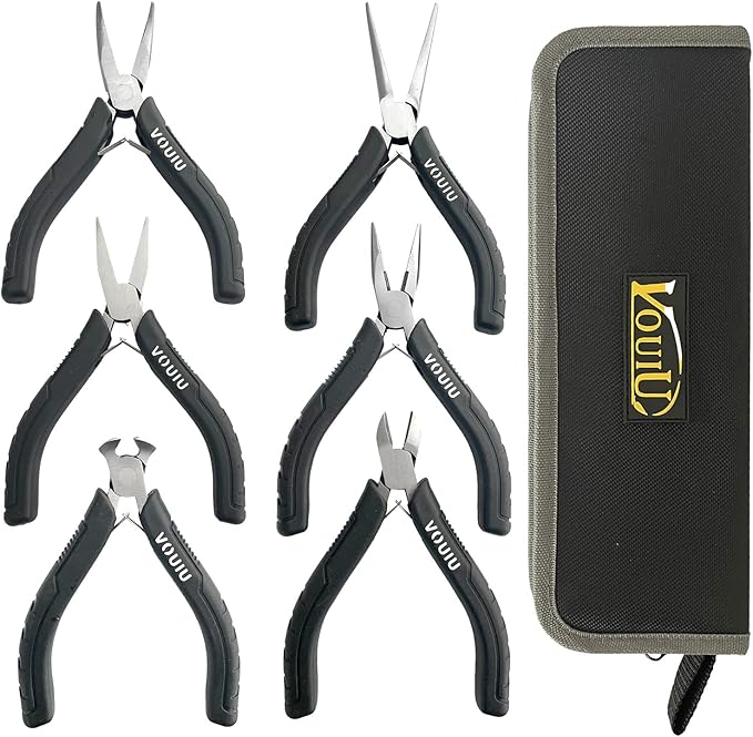 6-Piece Mini Pliers Set