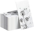 100 Sheets Dandelion Guest Towels Disposable for Bathroom Disposable Paper Napkins for Dinner Party Kitchen Floral Paper Hand Towels for Guest Party Supplies (4.3 x 7.9 Inch)