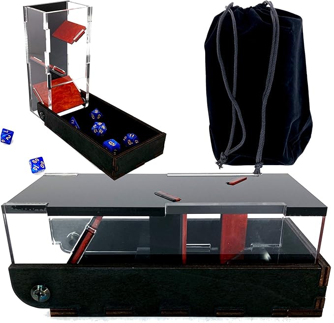 C4Labs Color Lux Drawbridge Dice Tower - Nebula Stardust