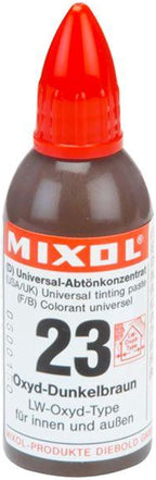 Mixol Universal Tints, Oxide Dark Brown, #23, 20 Ml