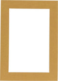 6x8 Mat for 8x10 Frame - Precut Mat Board Acid-Free Show Kit with Backing Board, and Clear Bags Rattan Beige 6x8 Photo Matte Made to Fit a 8x10 Picture Frame Matboard for Framing, Pack of 1 Mat