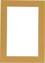 5x7 Mat for 8.5x11 Frame - Precut Mat Board Acid-Free Show Kit with Backing Board, and Clear Bags Rattan Beige 5x7 Photo Matte Made to Fit a 8.5x11 Picture Frame Matboard for Framing, Pack of 1 Mat