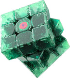 GAN 15 Maglev EmeraldoX Summer Limited Edition, Speed Cube 3x3 Magnetic Speedcube Ultra-Lightweight (Under 60g) Brain Teasers Puzzle Fidget Toy for Kids Adults, Latest Flagship