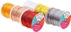 Mandala Crafts 18 Gauge Anodized Aluminum Craft Wire for Jewelry Making - 450 FT Colored Flexible Silver Copper Light Gold Gray Gold Red Wire - Bendable for Bonsai Armature Crafting Sculpting