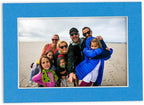 11x14 Mat for 8.5x11 Photo - Precut Bay Blue Picture Matboard for Frames Measuring 11 x 14 Inches - Bevel Cut Matte to Display Art Measuring 8.5 x 11 Inches - Acid Free ONE MAT