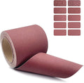 180 Grit Emery Cloth Roll, 4.5 Inch Wide 32.8 Ft Long (Equals 1/4 Sheet Sandpaper 71 Pcs) Abrasive Sandpaper Rolls for Metal Automotive Wood Furniture Sanding Paper Drum Palm Sander (180 Grit)