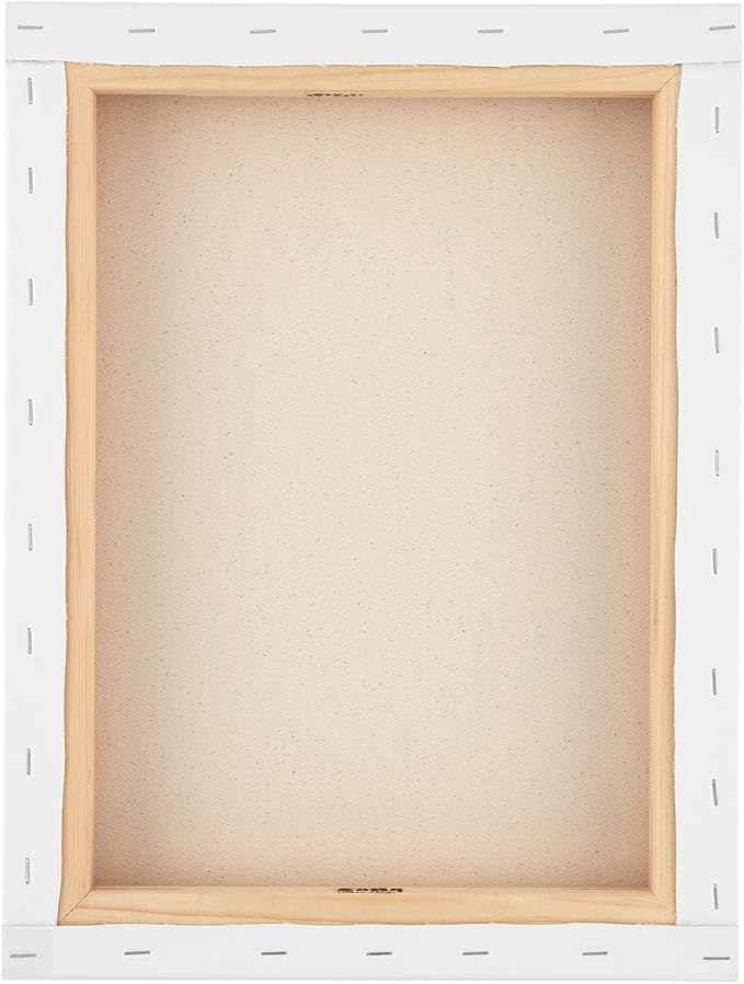 SoHo Urban Artist, 20x40 Heavyweight Stretched Cotton Canvas for Painting - 1.5" Deep- 3 Pack, Triple Primed, 100% Cotton Canvas, Archival, Universal Primed for Oil, Acrylic, Alkyd, Mixed Media